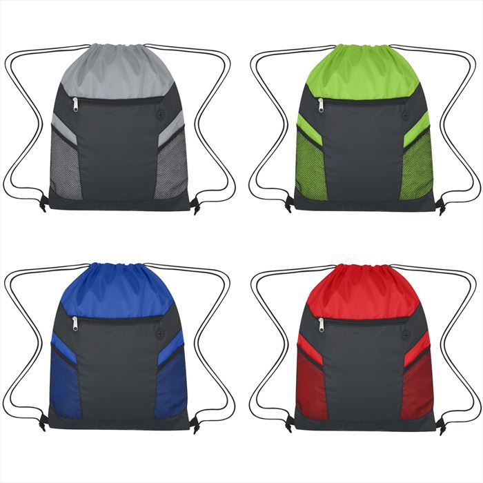 JH3063B Ripstop Drawstring Bag